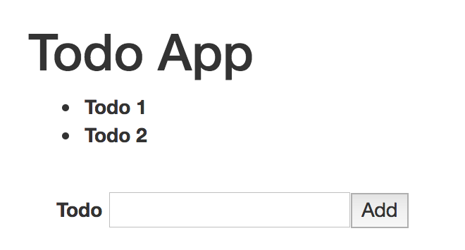 Finished Todo App